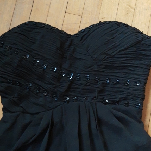 Flower by Paris | | Strapless Black Dress | Poshmark